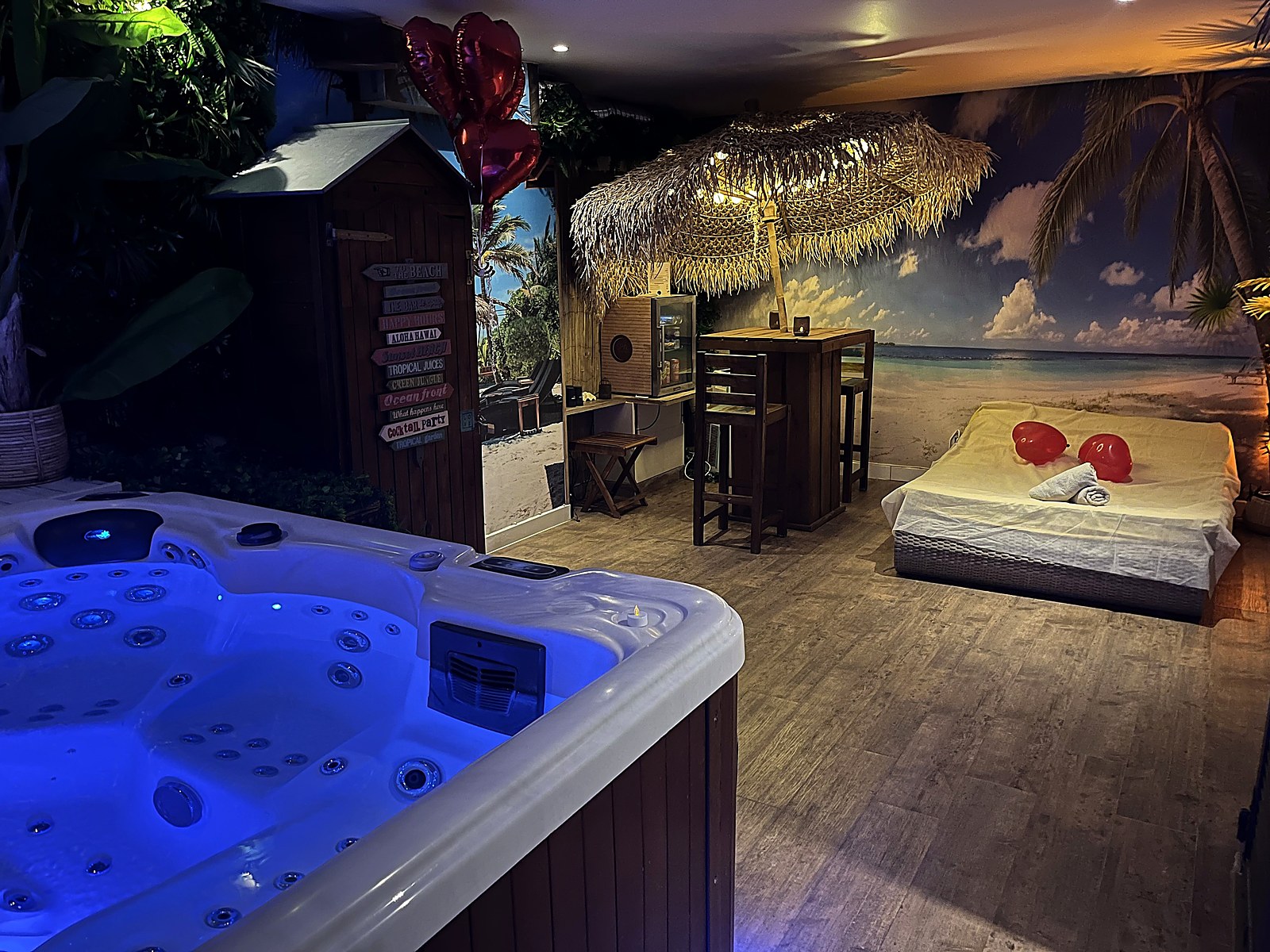 Salle de spa privative Caraïbes